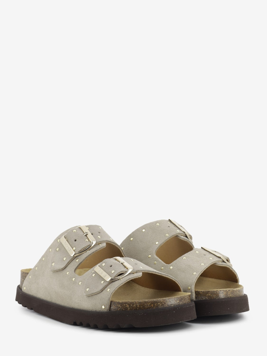 Ciabatta Beatriz in suede beige
