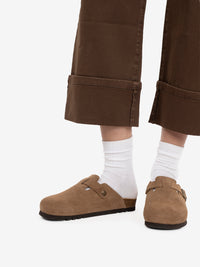 Fae taupe slipper