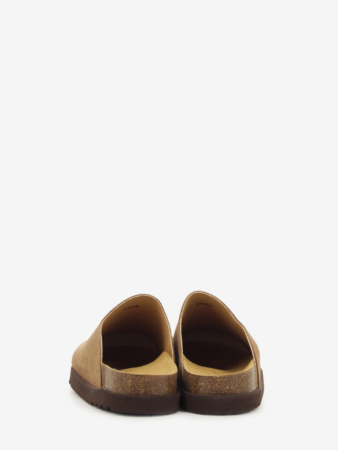 ERIC CLOG PLAIN SUEDE TAUPE F015631062
