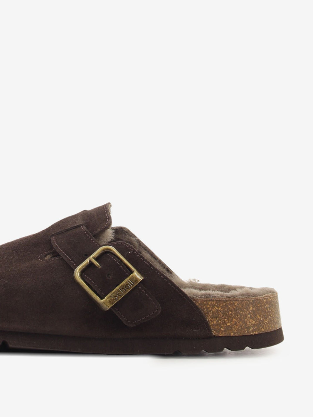 Oliver Fur suede dark brown