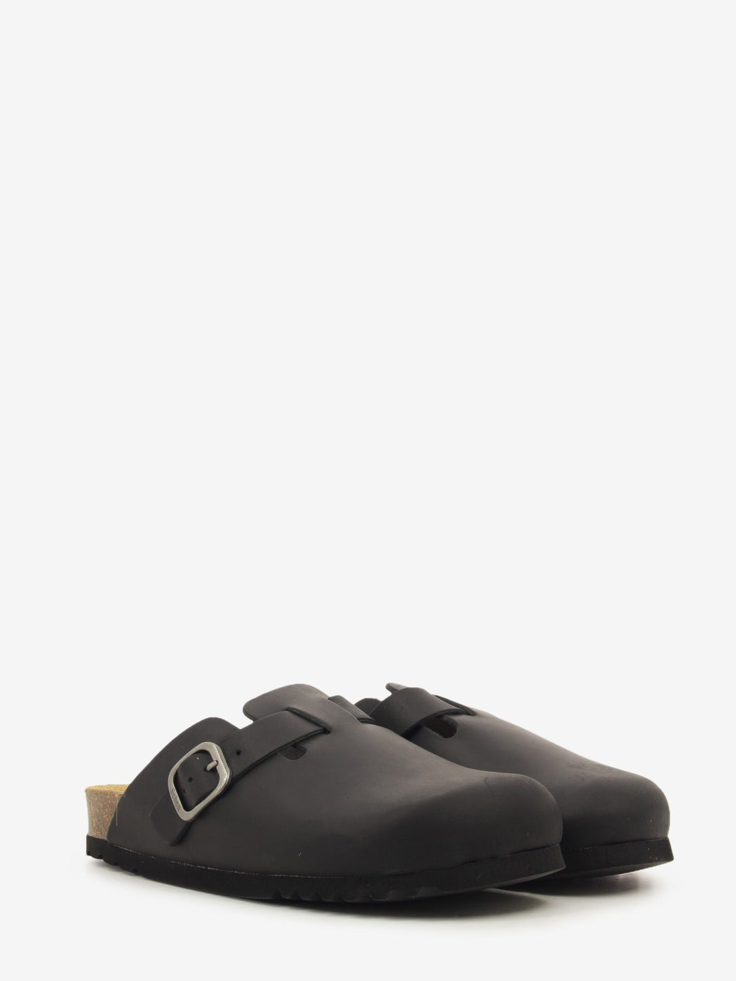 Sabot in pelle Fae nero