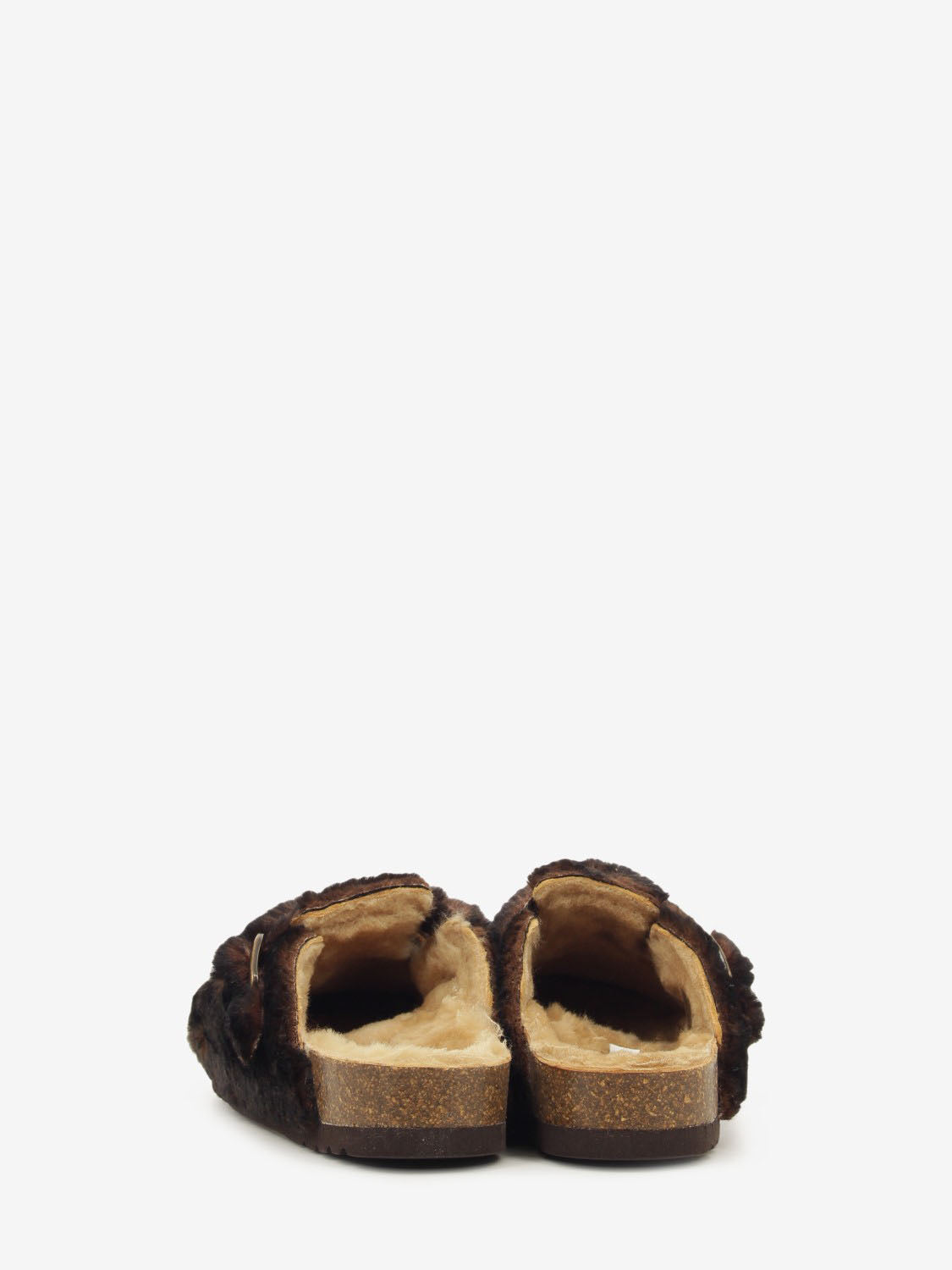 Sabot in pelliccia Fae New F cioccolato