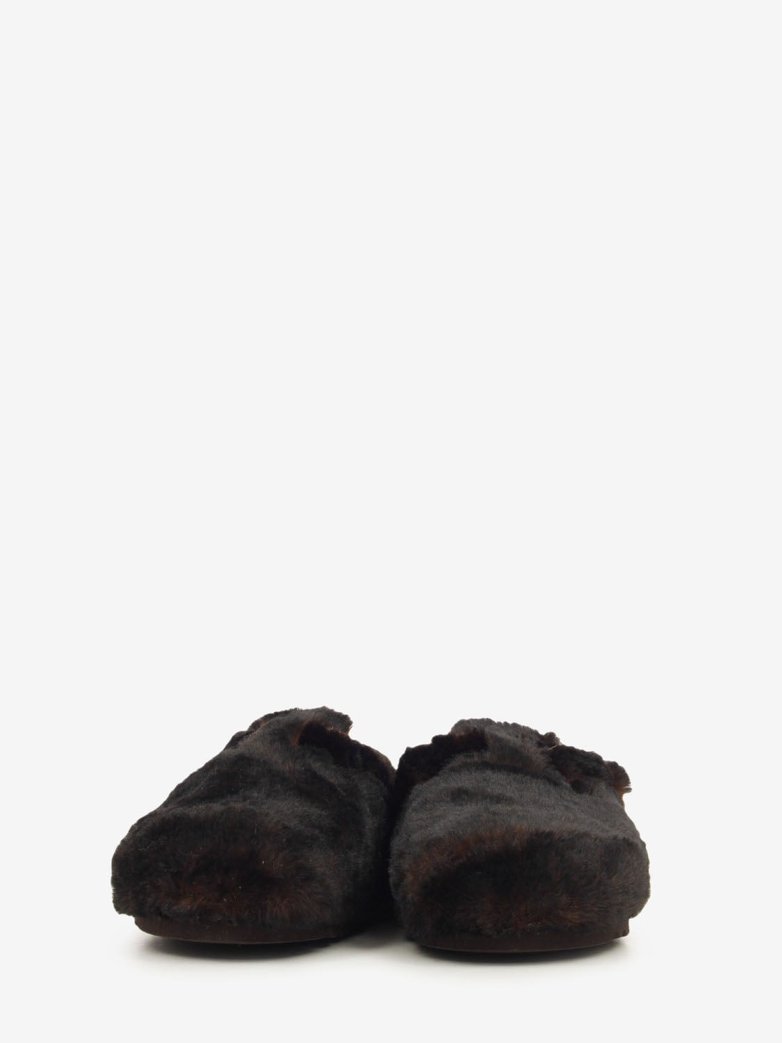 Sabot in pelliccia Fae New F cioccolato