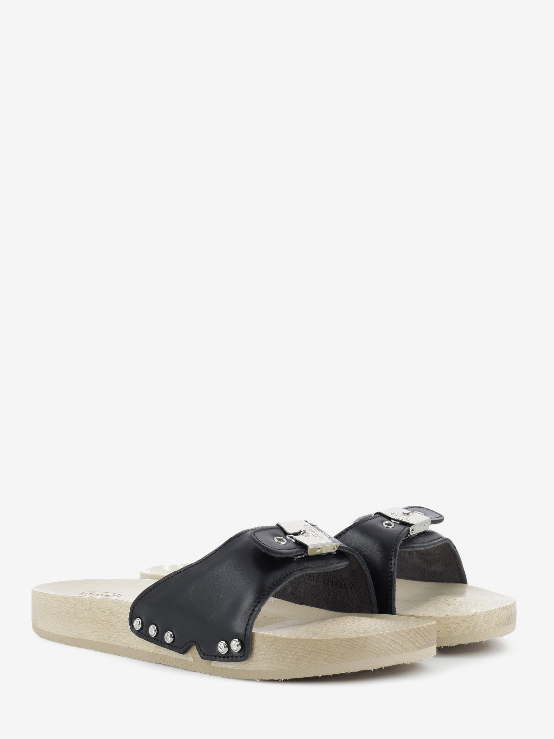 Zoccolo Pescura flat flex nero