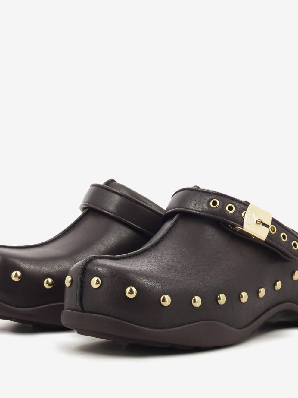 PESCURA PHOEBE CLOG DK BROWN F323121019