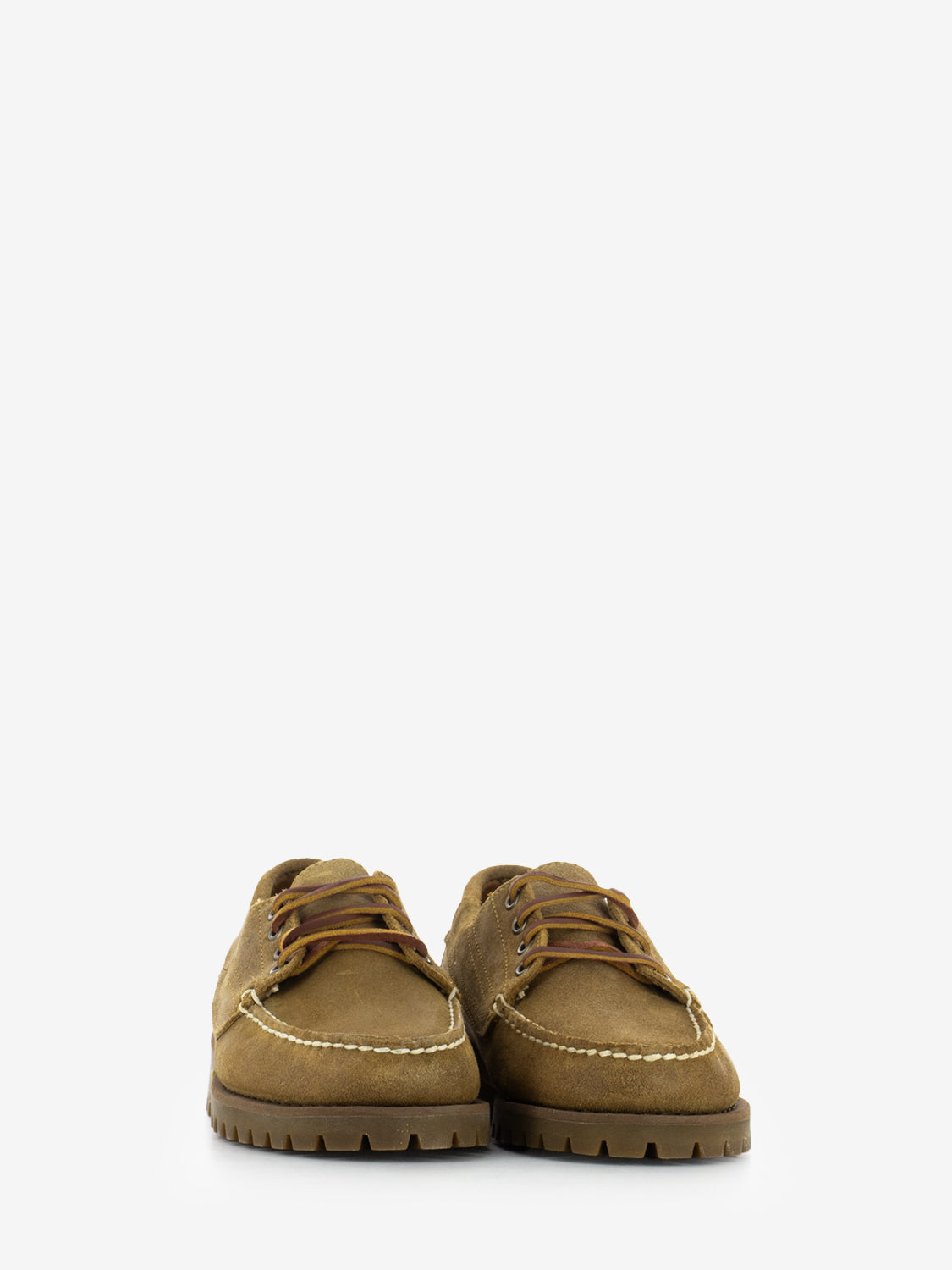 Askook suede Waxed beige camel