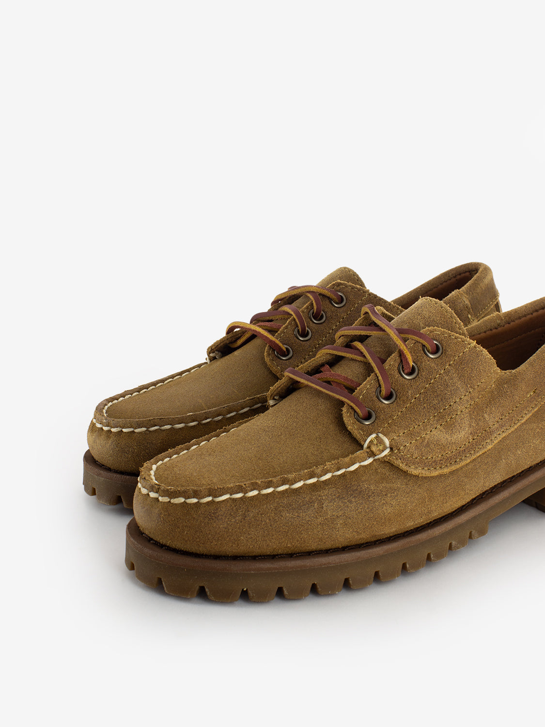 Askook suede Waxed beige camel