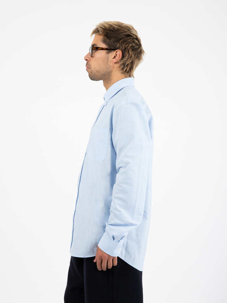 SEBAGO - Camicia Whaleback con taschino azure airy