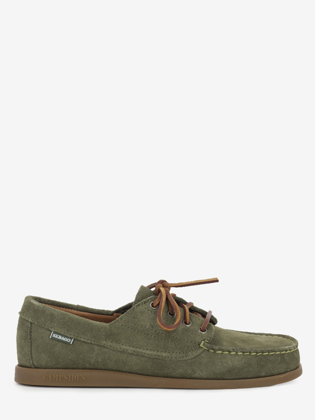 Mocassini Askook suede green military
