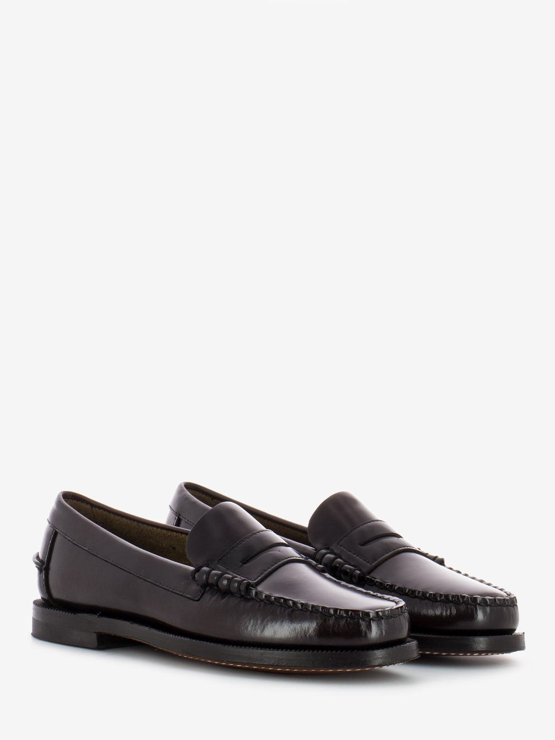 Classic Dan W moccasins brown burgundy
