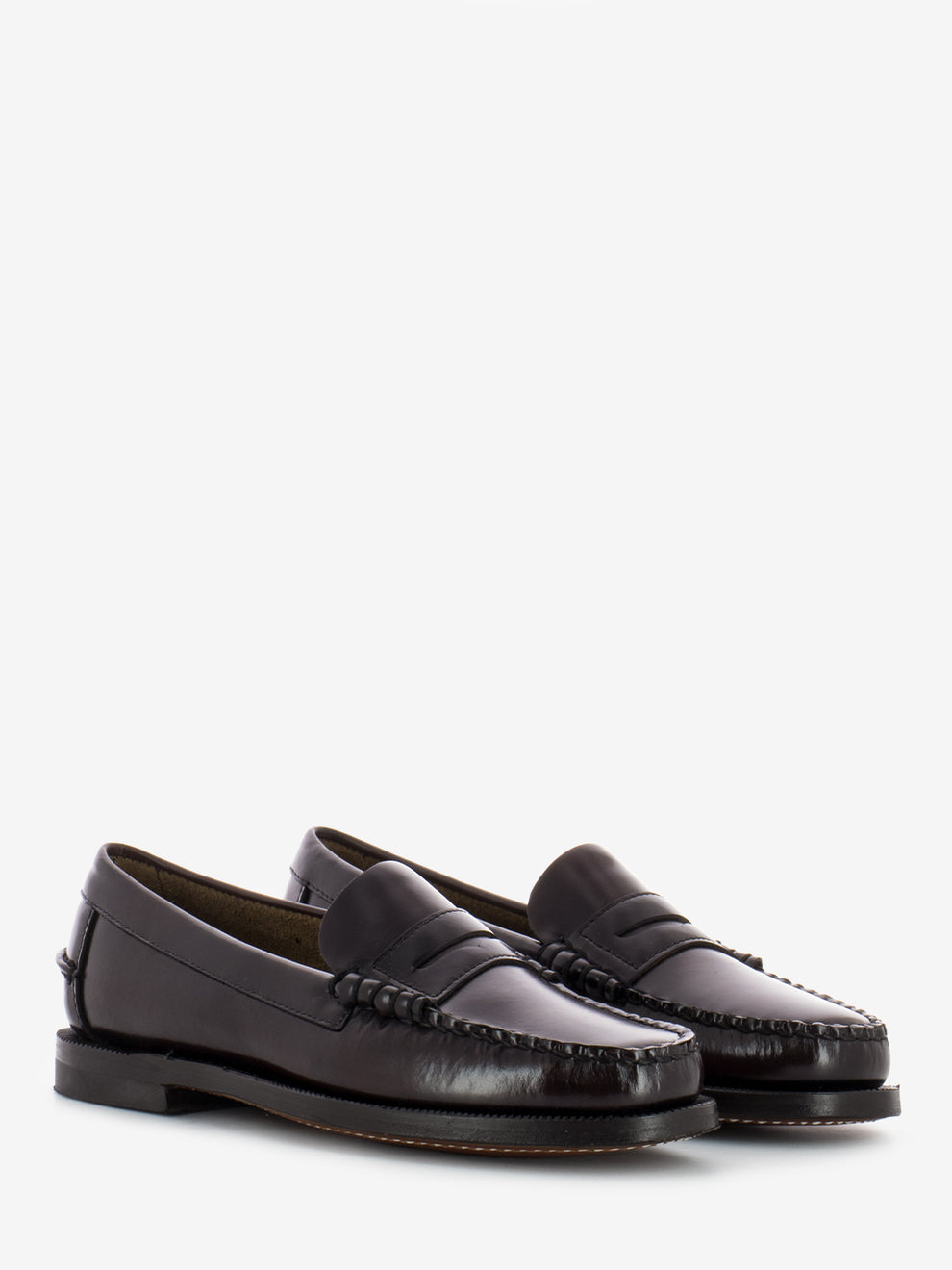 Classic Dan W moccasins brown burgundy