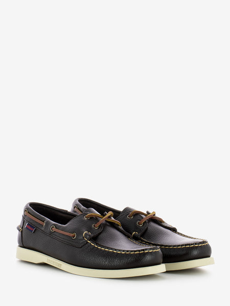 Mocassini Portland martellato dark brown