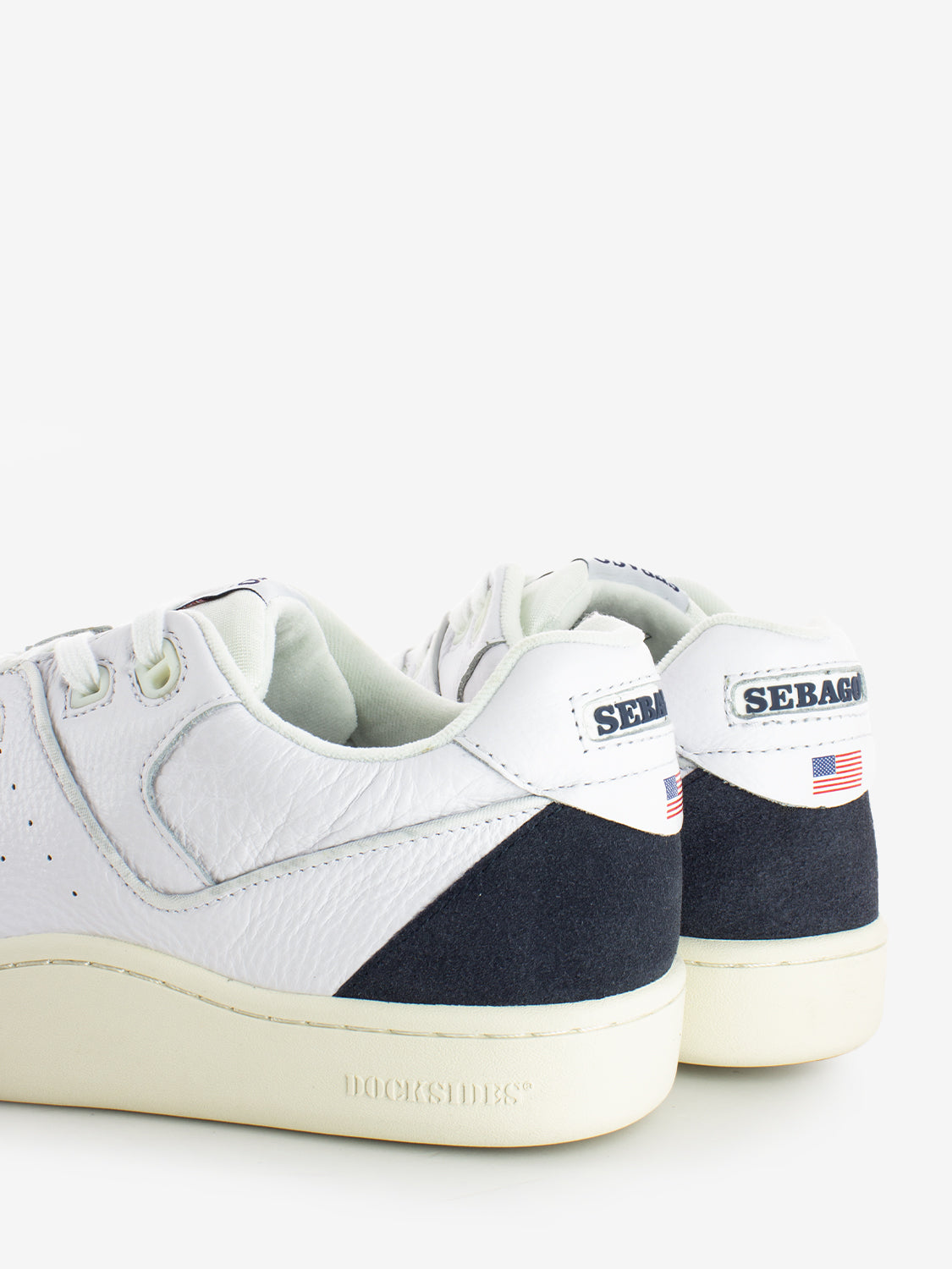 Hurricane Leather Sneakers White/Blue
