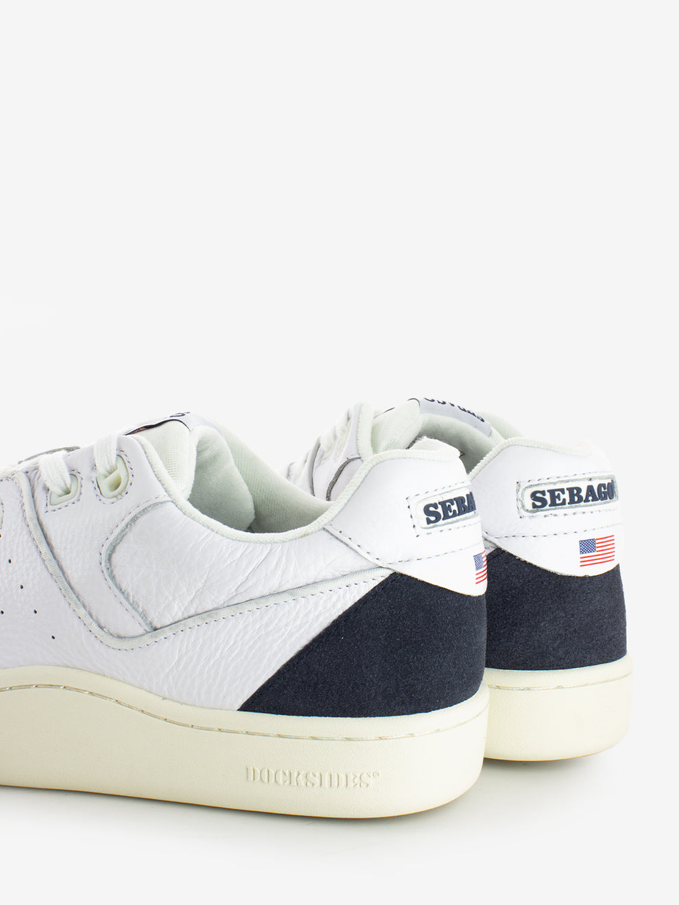 Hurricane Leather Sneakers White/Blue