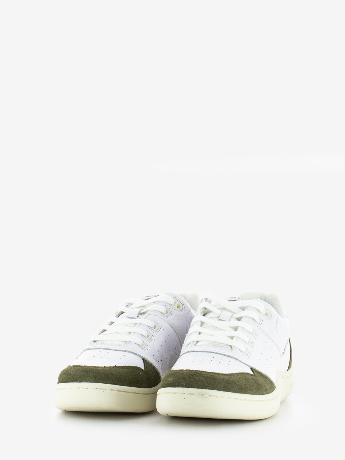 Hurricane Leather Sneakers White/Green