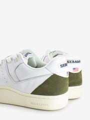 SEBAGO - Sneakers in pelle Hurricane bianco / verde