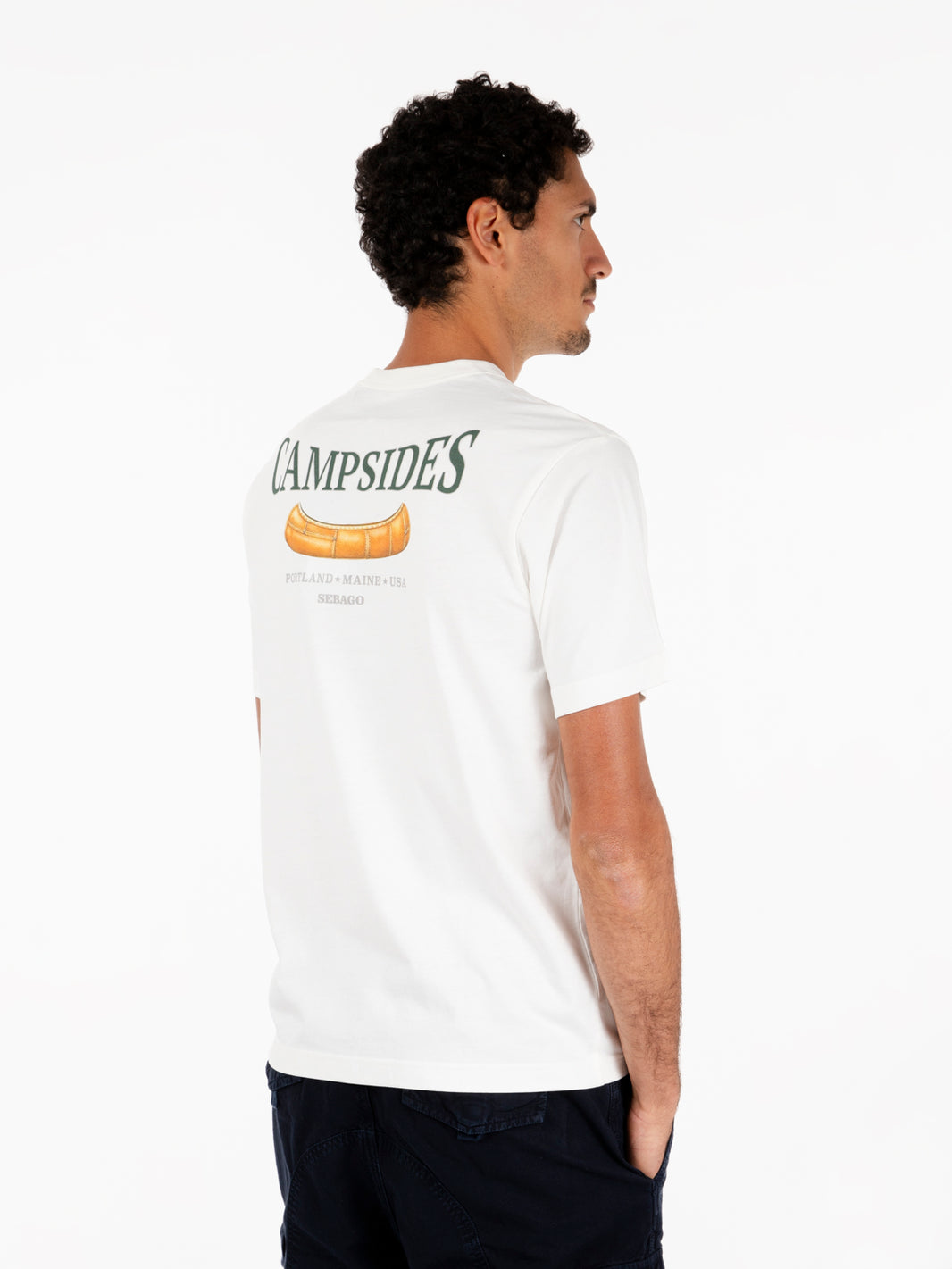Perkins Pocket White T-Shirt