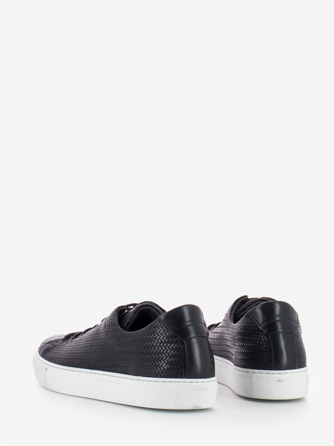 Sneakers intrecciate blu