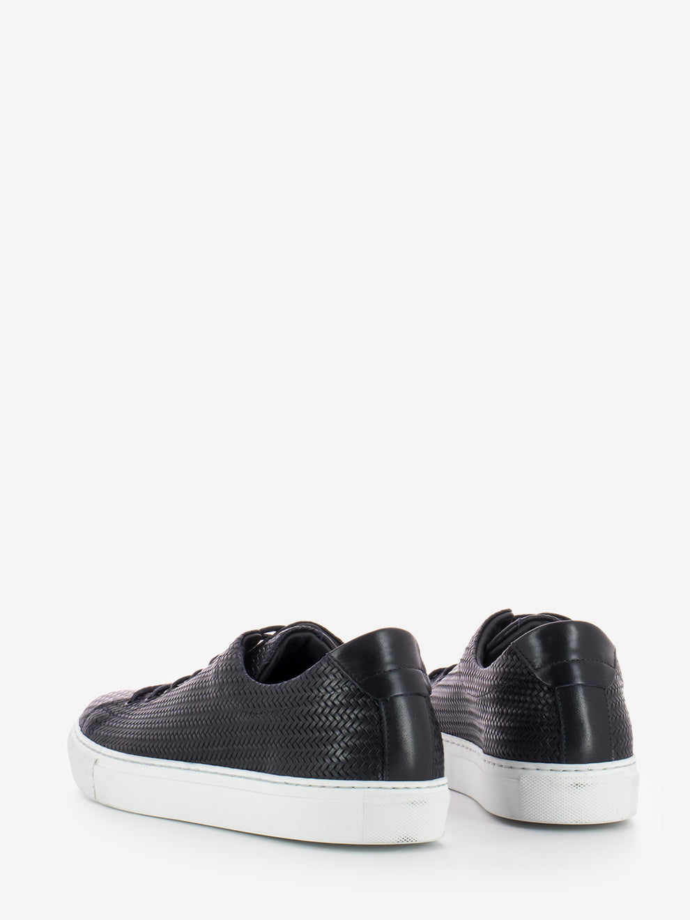 Sneakers intrecciate blu