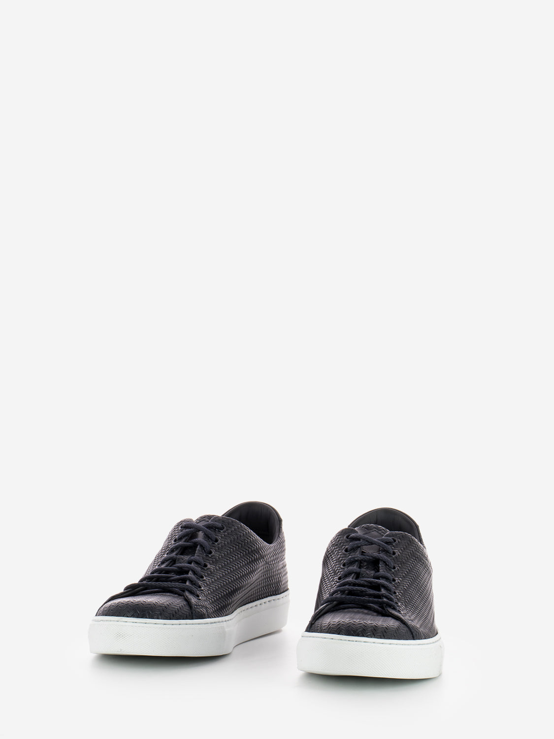 Sneakers intrecciate blu