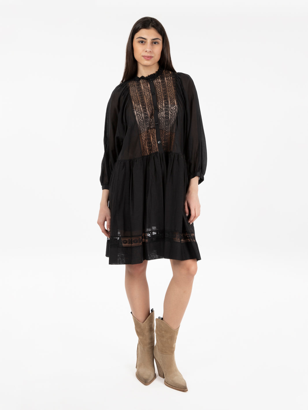 Abito camicia Andreina nero