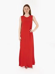 SEMICOUTURE - Abito lungo Nerea paprika