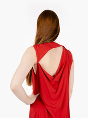 SEMICOUTURE - Abito lungo Nerea paprika