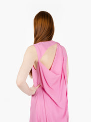 SEMICOUTURE - Abito lungo Nerea peonia