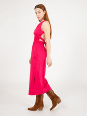 SEMICOUTURE - Abito midi Meaghan bacca