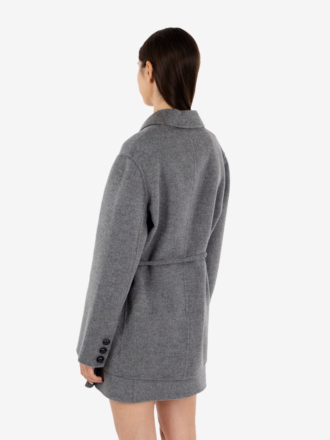 BLAZER CORINE DARK MELANGE GREY Y6WV03_Y47-1