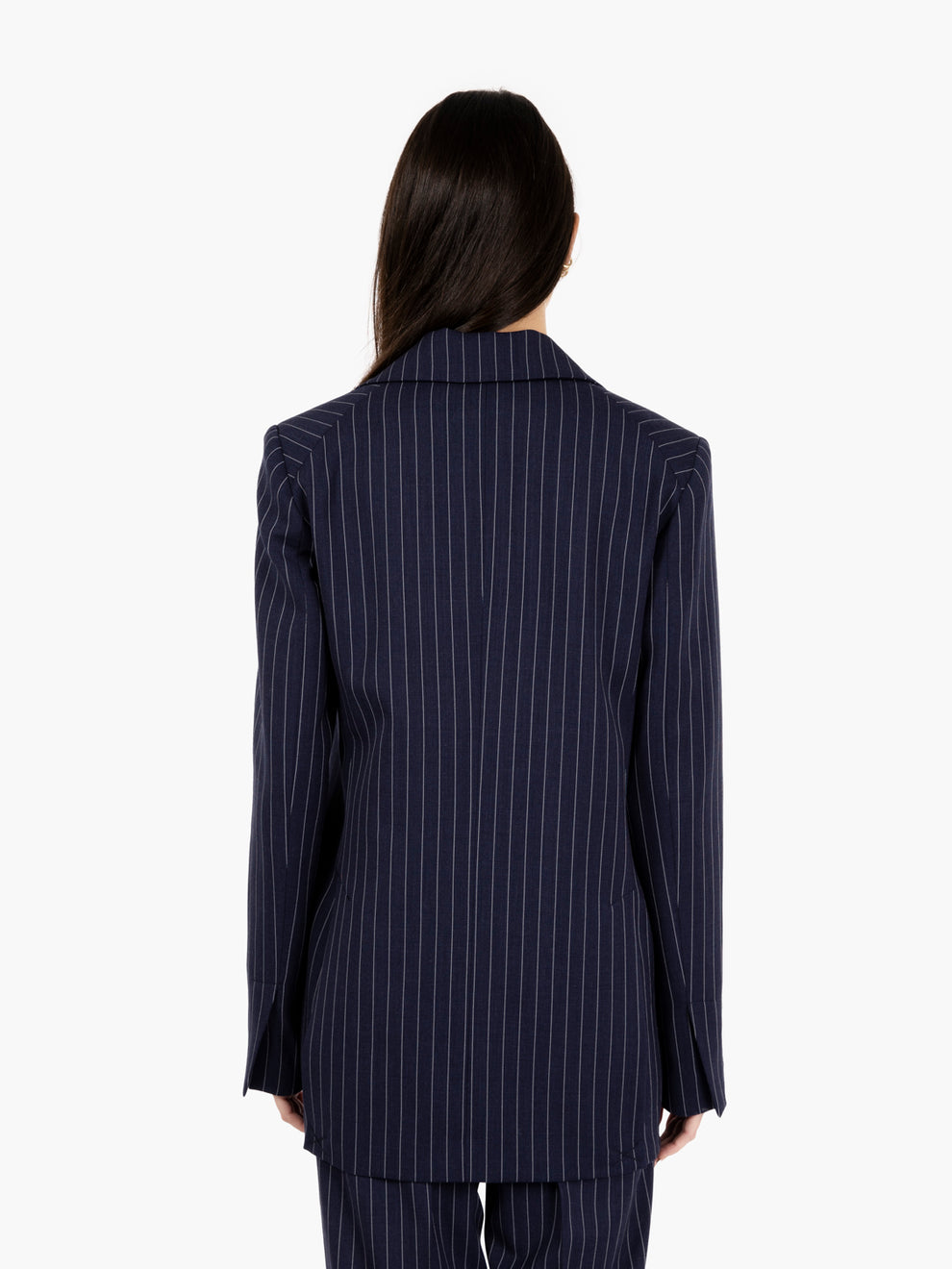 Blazer Ebony gessato midnight / panna