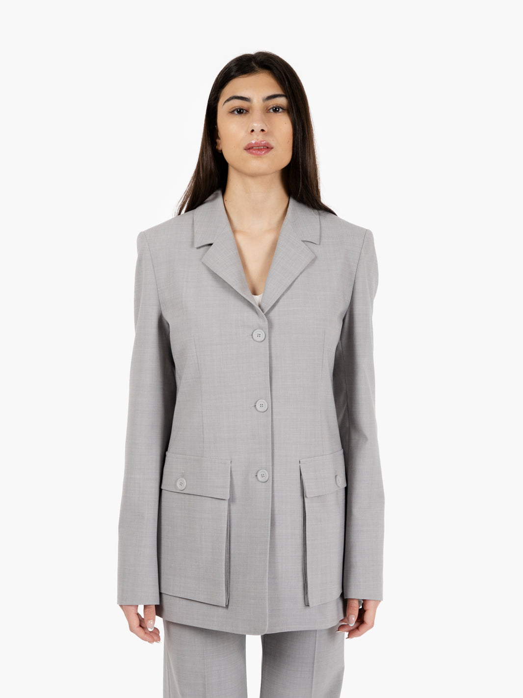 Blazer Fiona pearl grey