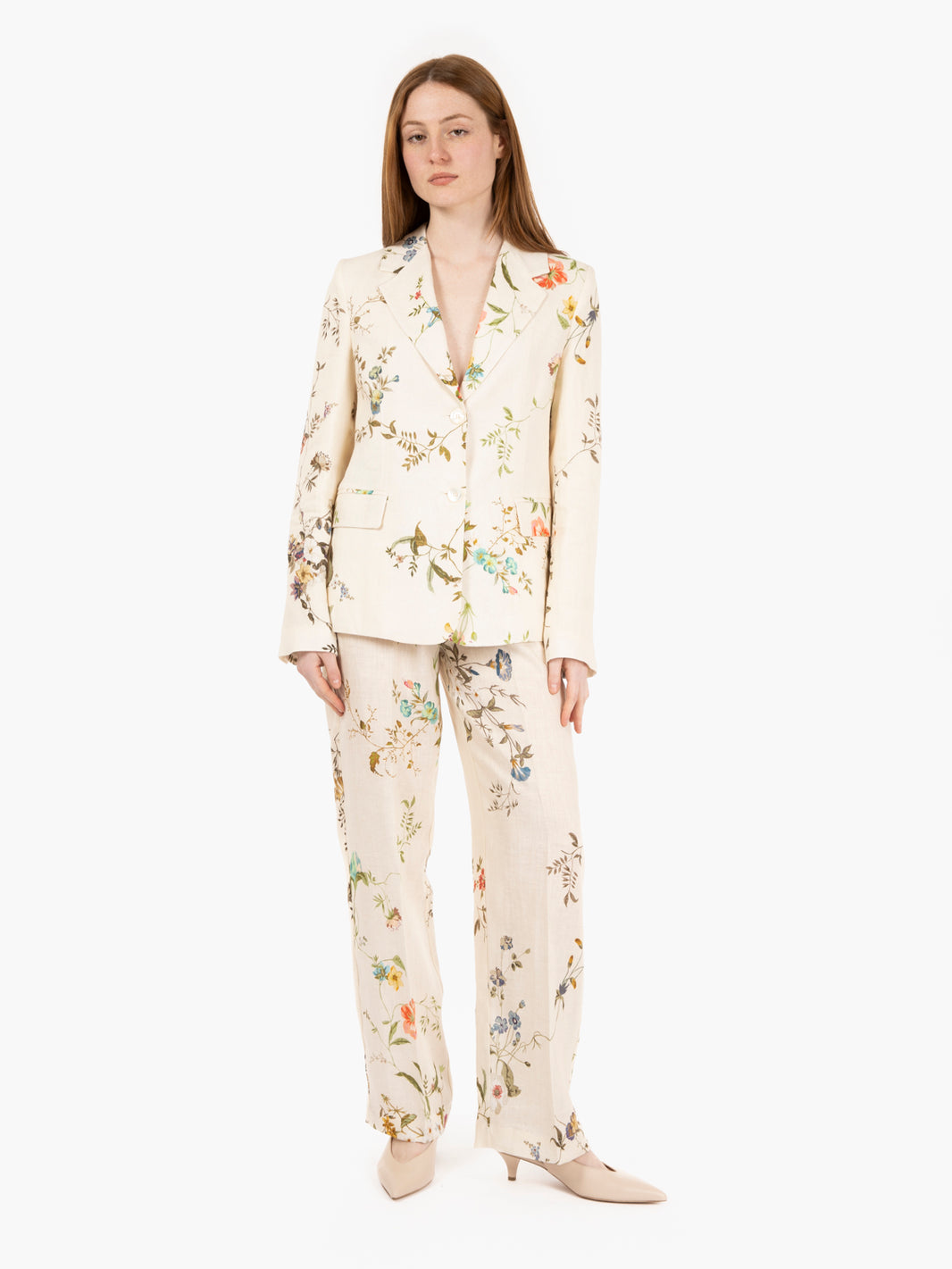 Blazer Irune fantasia floreale