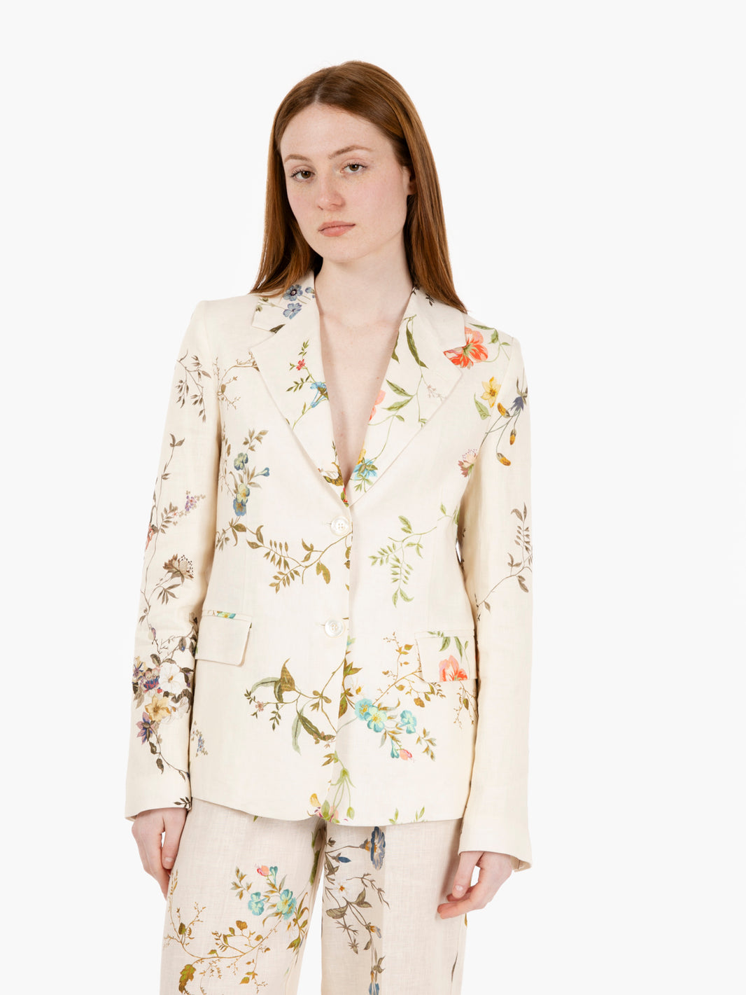 Blazer Irune fantasia floreale