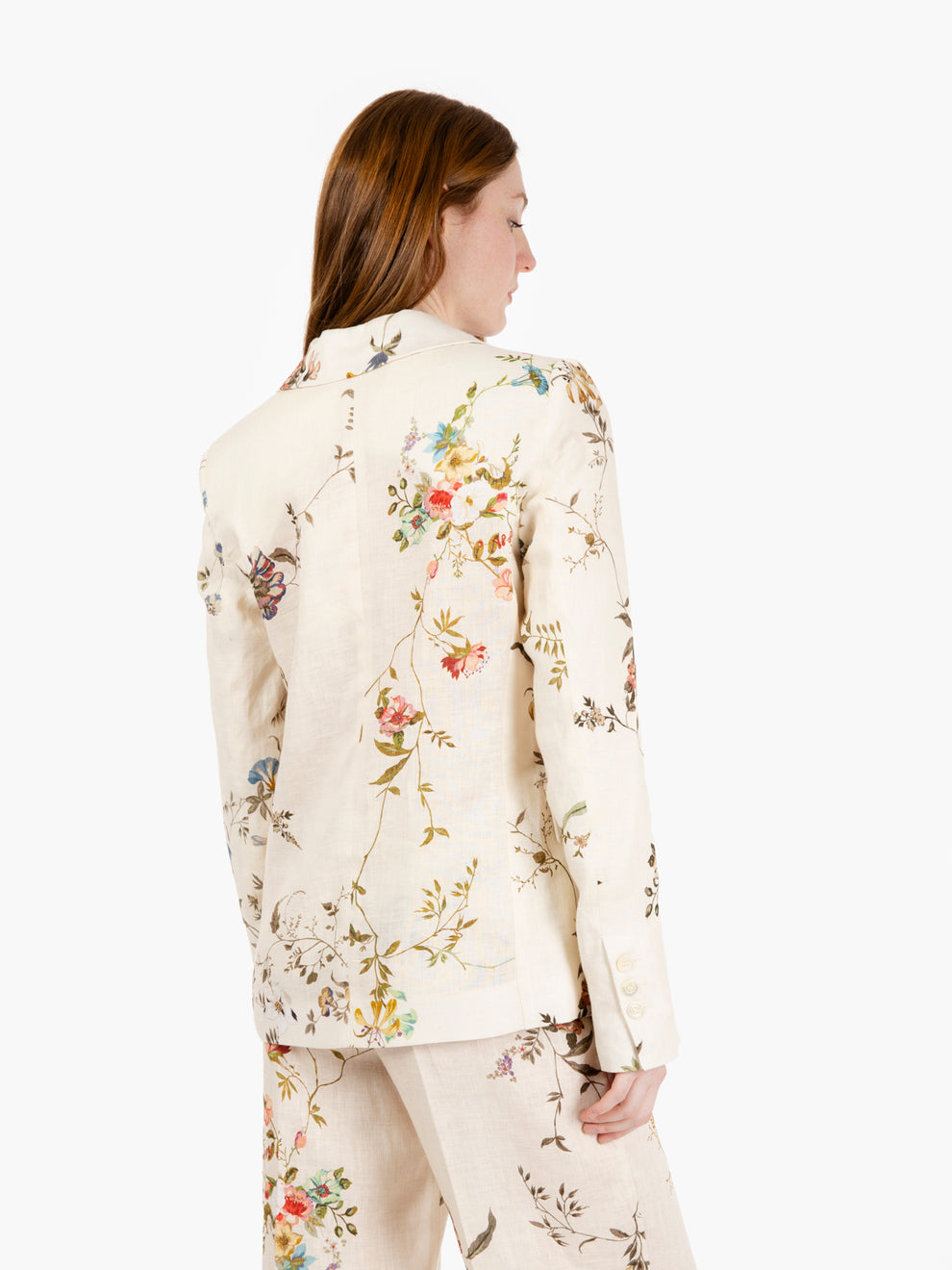 Irune floral pattern blazer