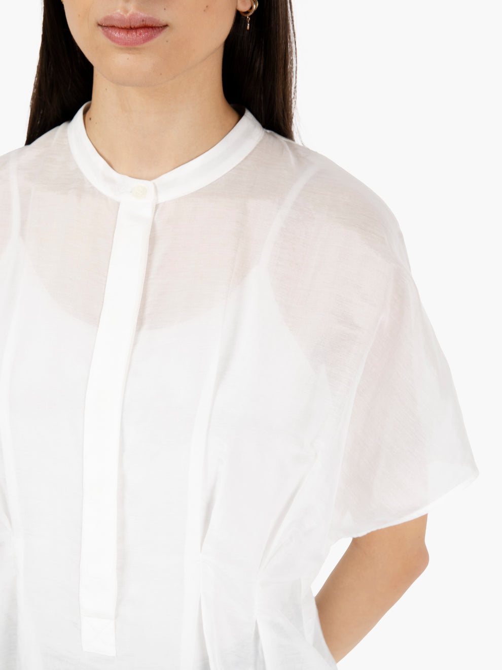 Blusa Domitilla bianco seta
