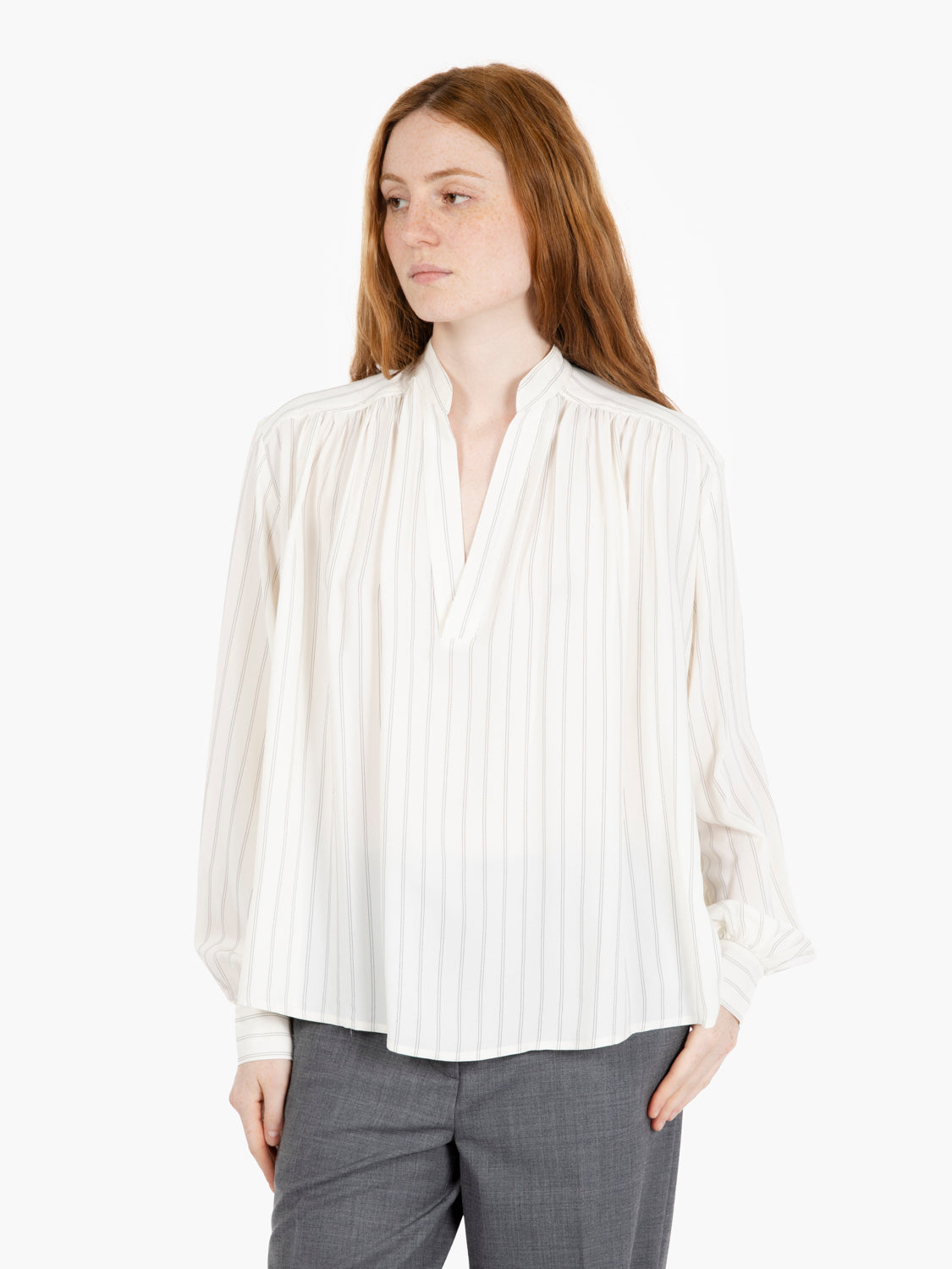 Margherita blouse white / black