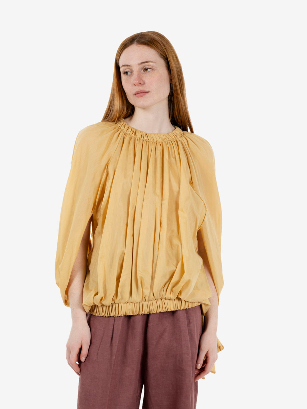 Yellow Zavia Blouse