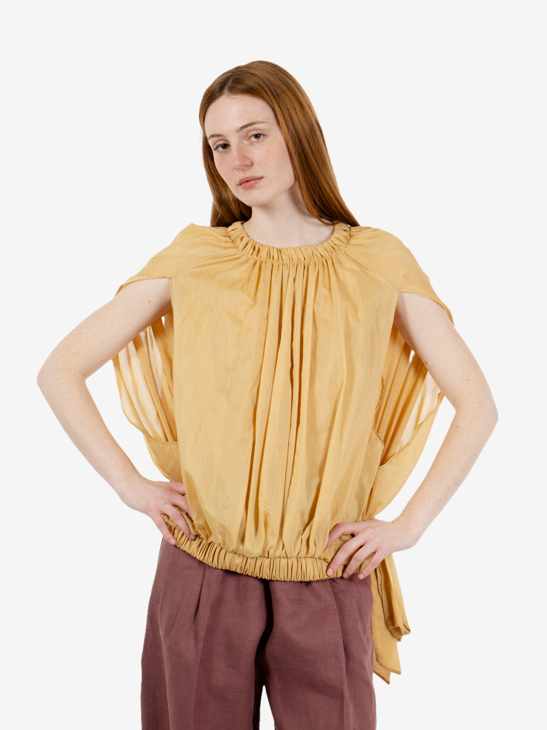 Yellow Zavia Blouse