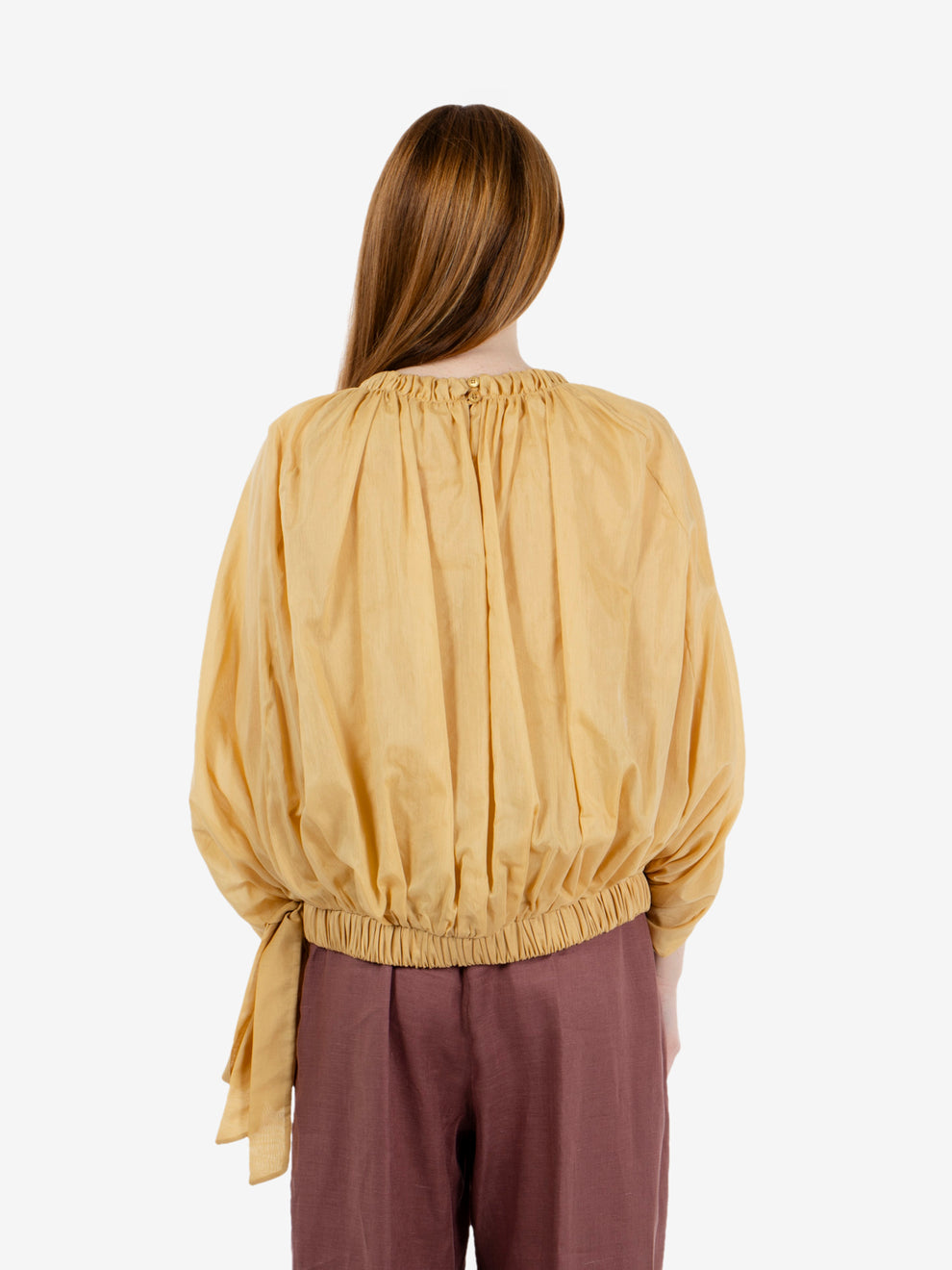 Yellow Zavia Blouse