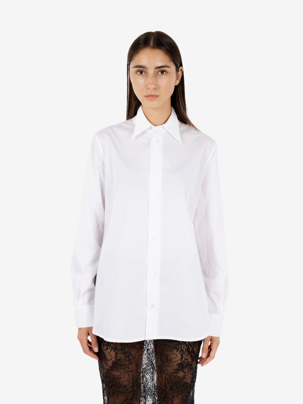 SHIRT CHINESE WHITE S6WK04_A01-0