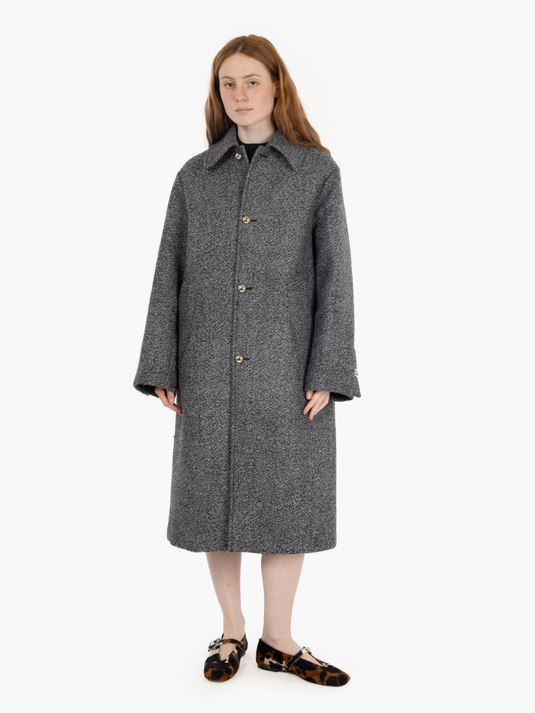 Cappotto over Leandre grigio