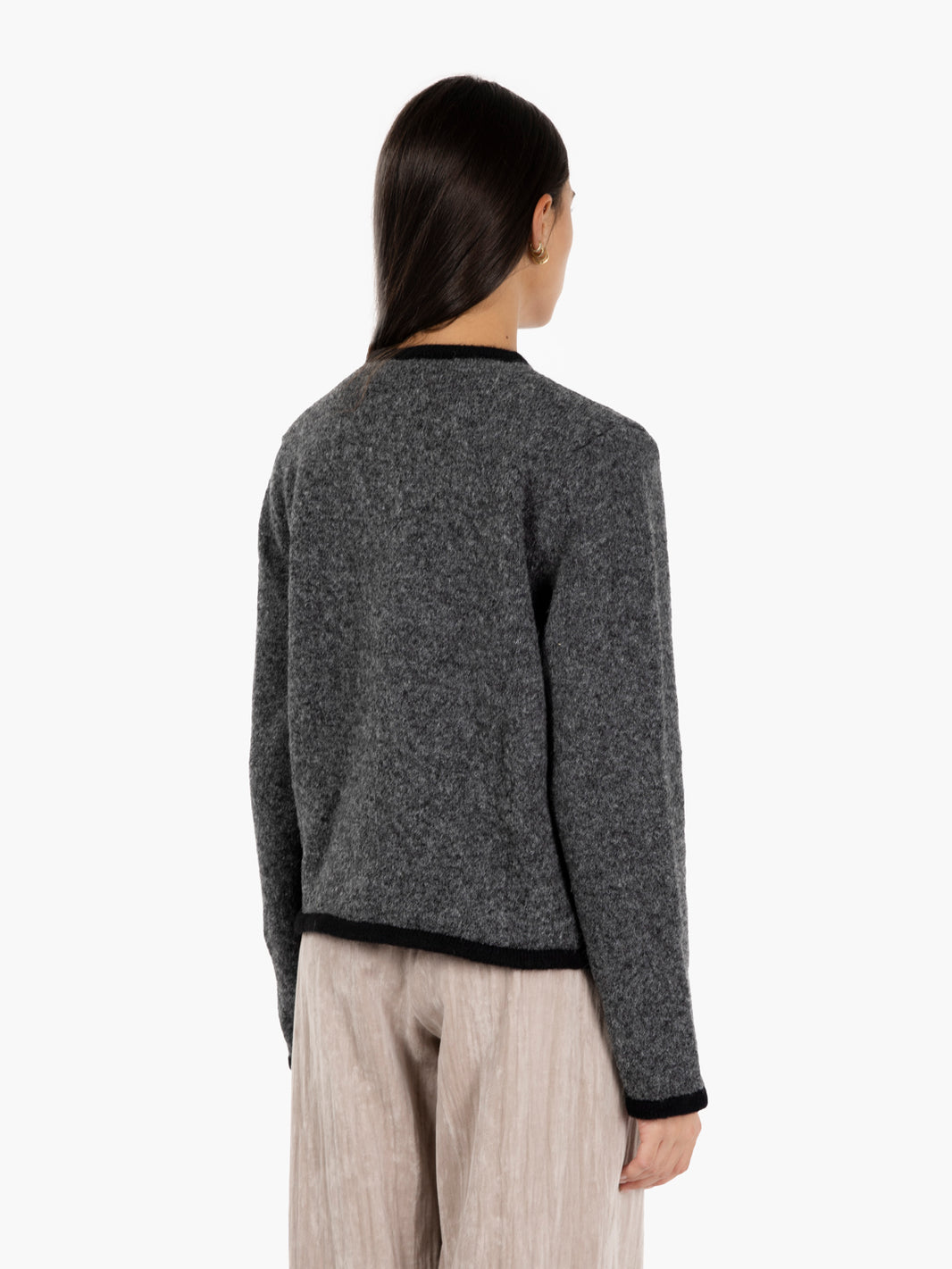 Cardigan chanel Dulcinea grigio