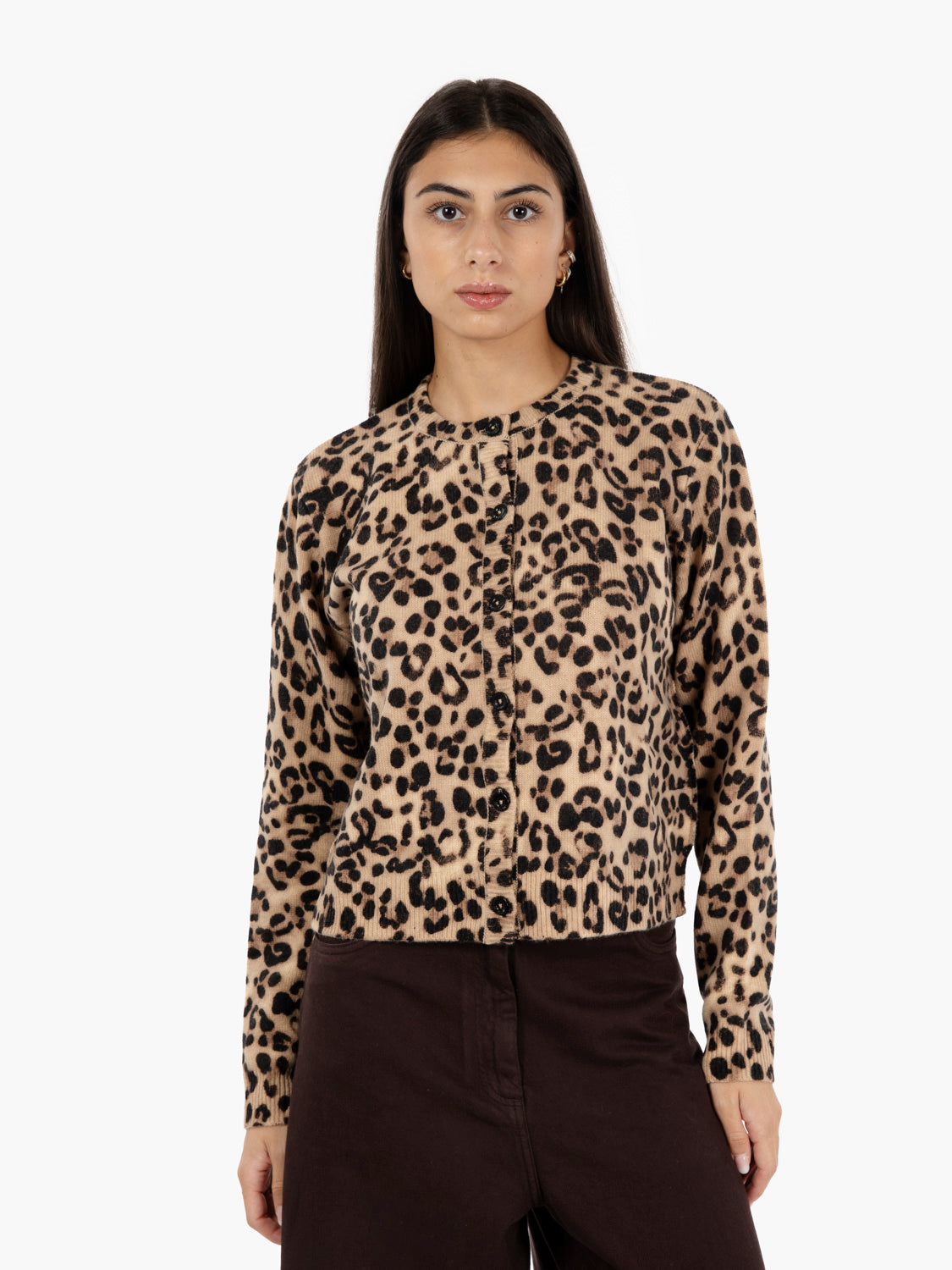 Irmine leopard cardigan