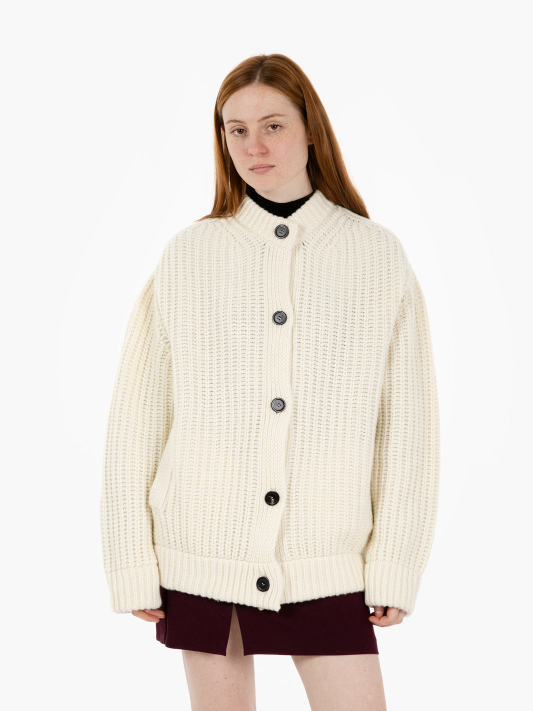 Amalia milk oversized cardigan