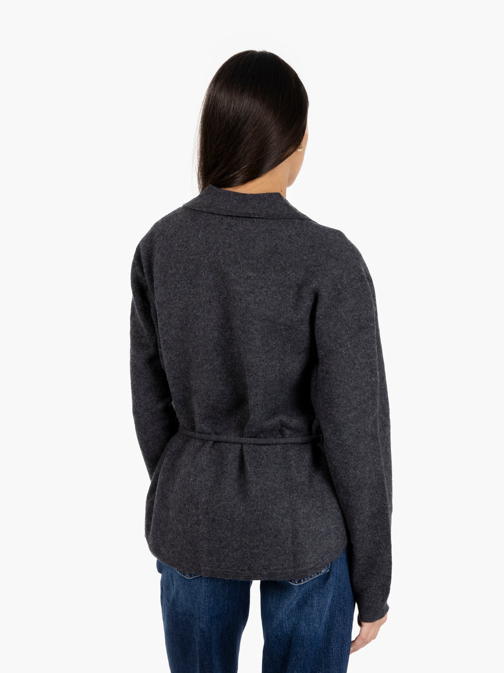 Graciana anthracite knitted jacket