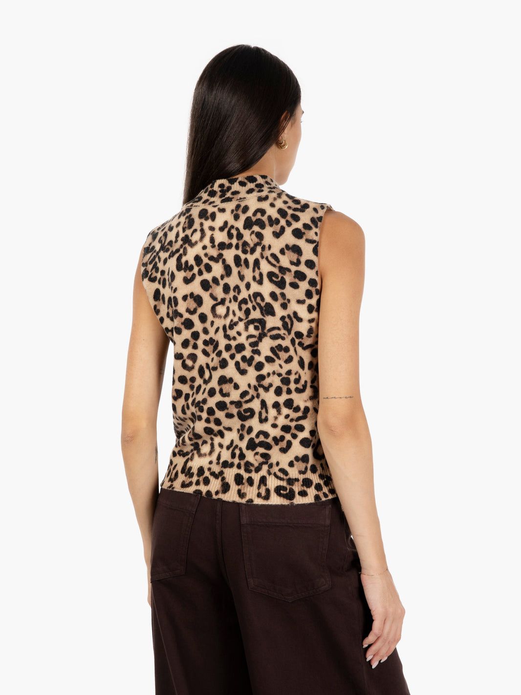 Gilet Frederique leopardato