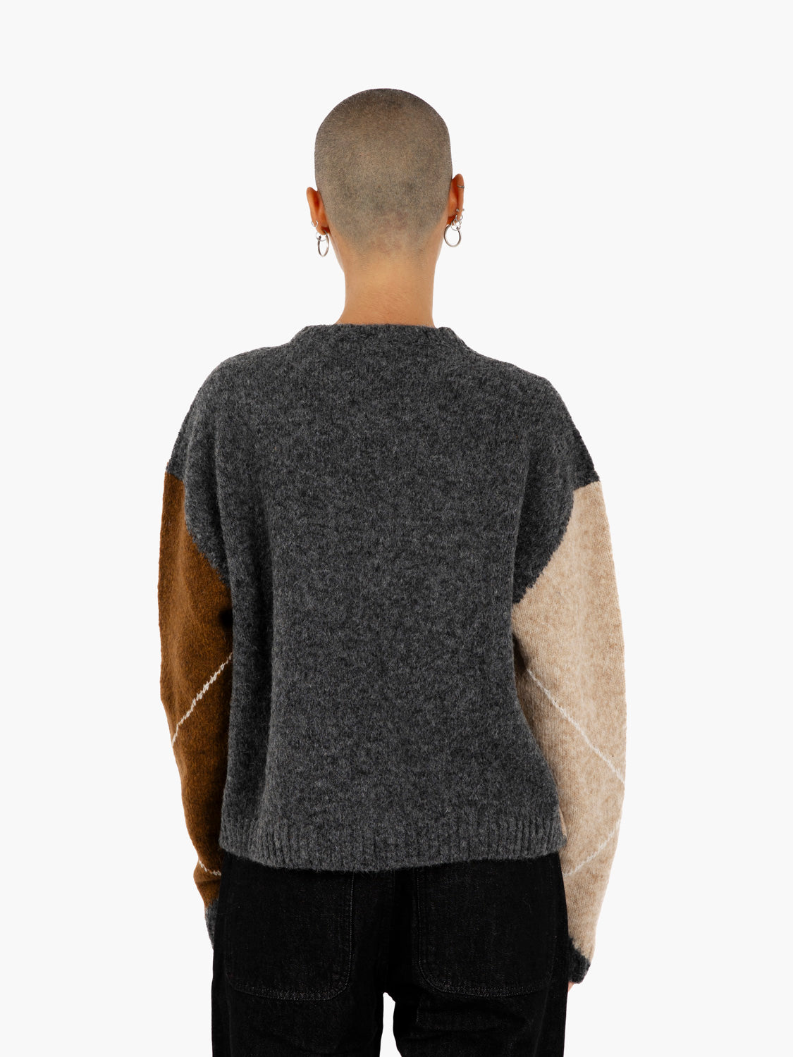 Gaston Grey/Brown Diamond Jersey
