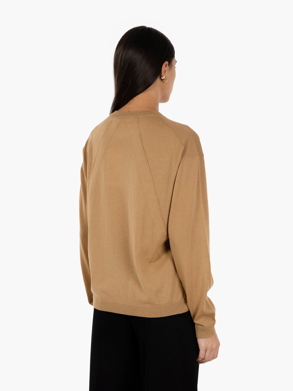 Alejandra Almond Merino Sweater