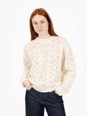 SEMICOUTURE - Maglione Adele panna